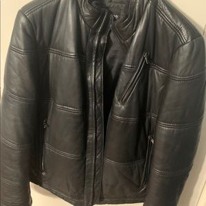 Leather jacket